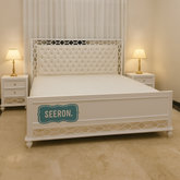 Royal White Panel Divan Bed – Couture Custom Elegance